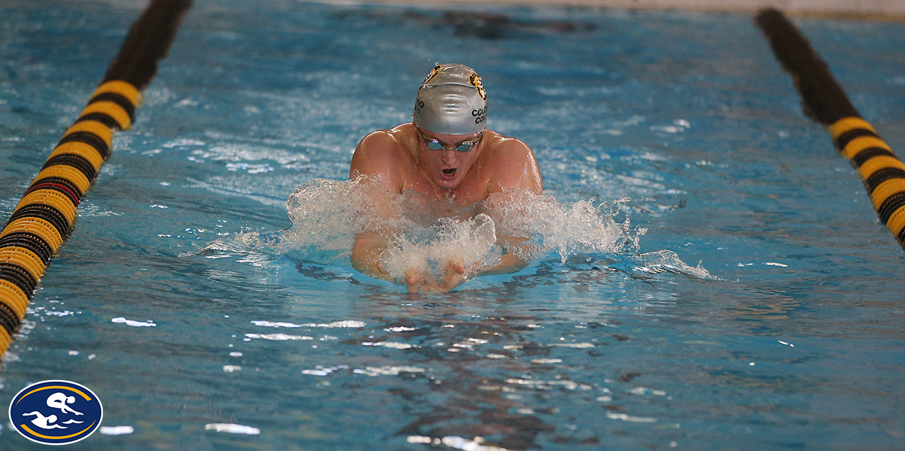 Collin Ralston, Colorado College, Swimmer of the Week (Week 3)