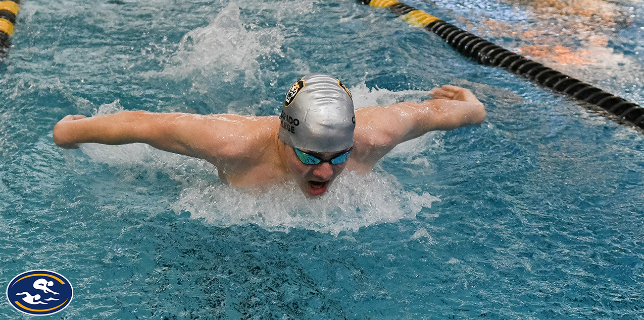 Jack Hussin, Colorado College, Swimmer of the Week (Week 2)