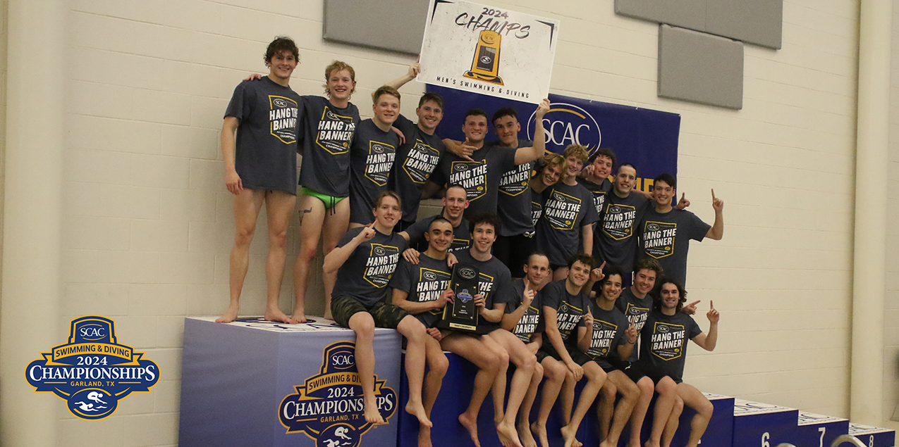 Trinity Men Capture Fifth Consecutive SCAC Men's Swimming & Diving Crown