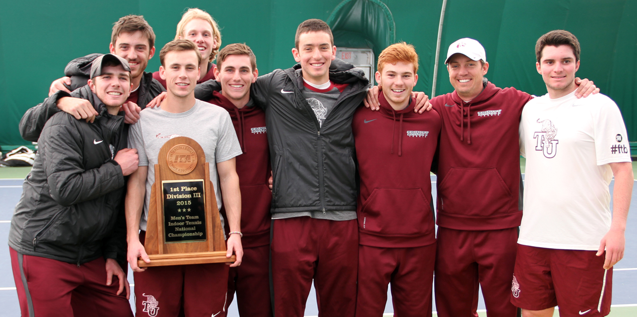 Trinity Men's Tennis Wins ITA Indoor National Championship