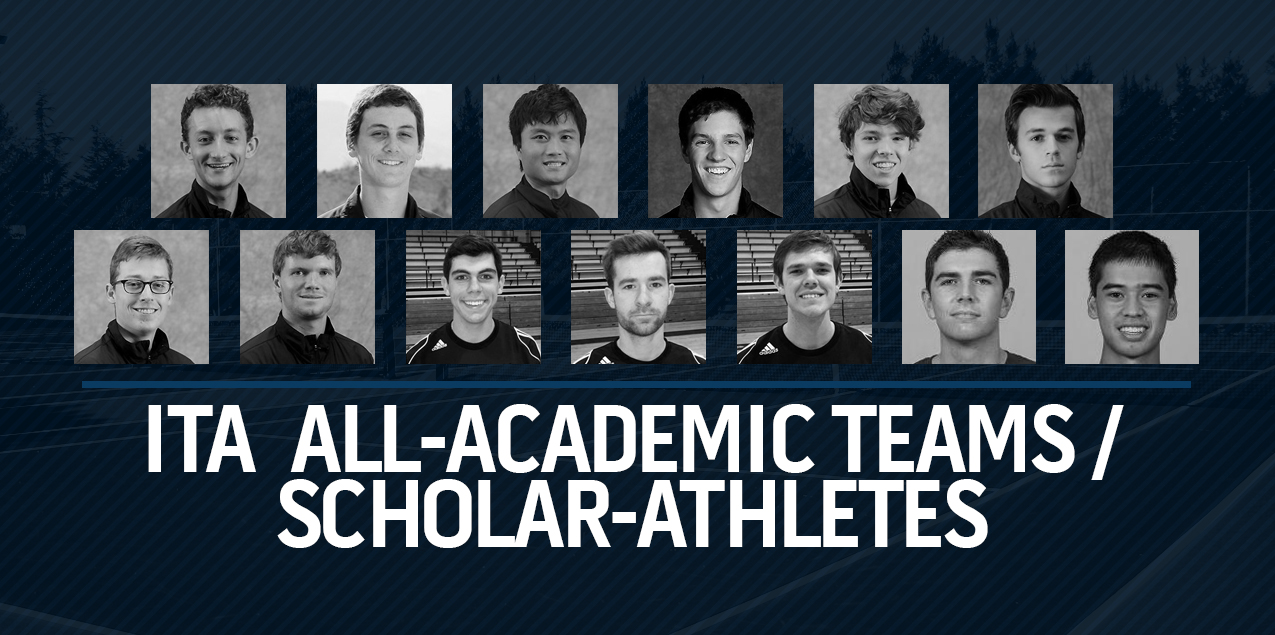 Three SCAC Men's Tennis Programs Earn ITA All-Academic Team Award