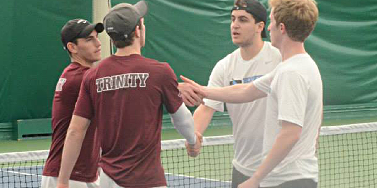 Trinity Men's Tennis Earns Inaugural Steve Wilkinson Team Sportsmanship Award