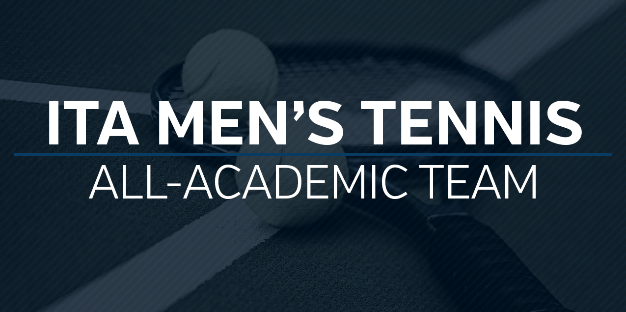 One Men's Tennis Team, 16 Student-Athletes Earn ITA All-Academic Honors