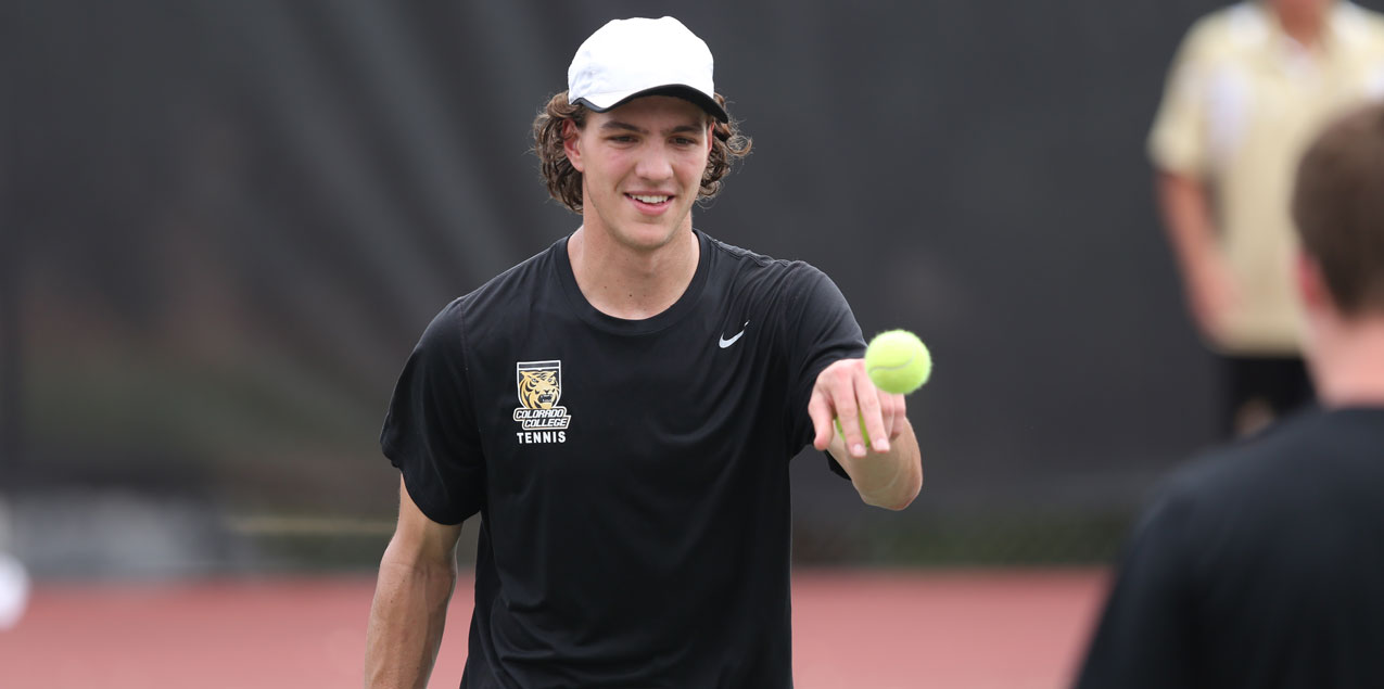 Colorado College Sweeps Texas Lutheran in Men's Tennis Fifth Place Match
