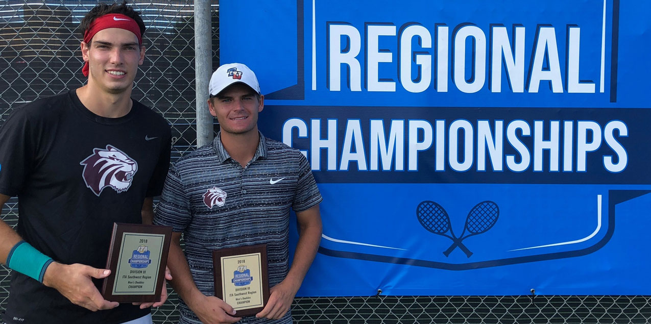Pitts and Lambeth Win ITA Men’s Regional Doubles Title