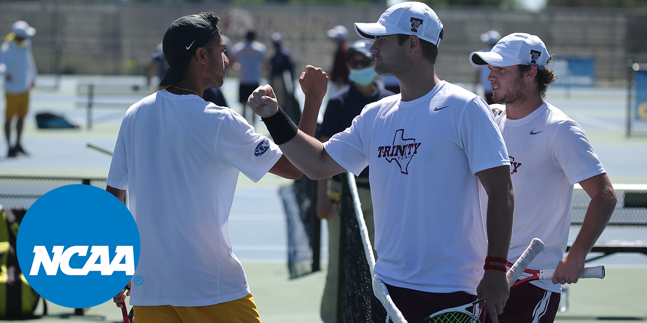Trinity and Southwestern Men's Tennis Advance to Meet in NCAA Third Round