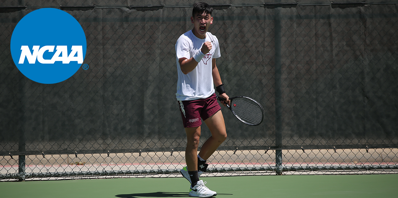 Trinity Men's Tennis Downs Concordia to Open NCAA Playoffs
