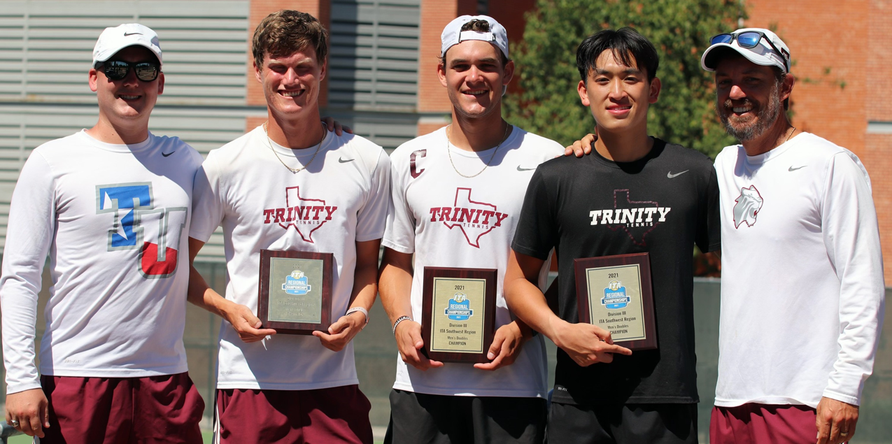 Trinity Sweeps ITA Regional Singles and Doubles Titles