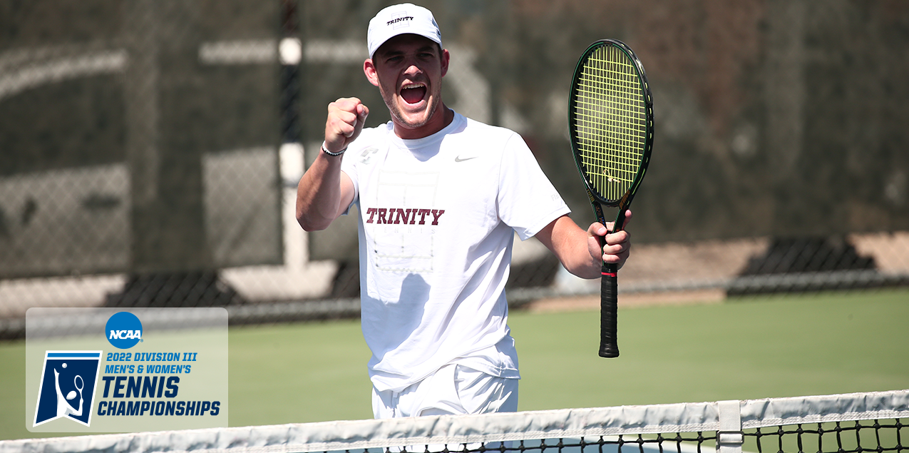 No. 8 Trinity Men's Tennis to Play in NCAA III Regional at No. 18 Mary Washington