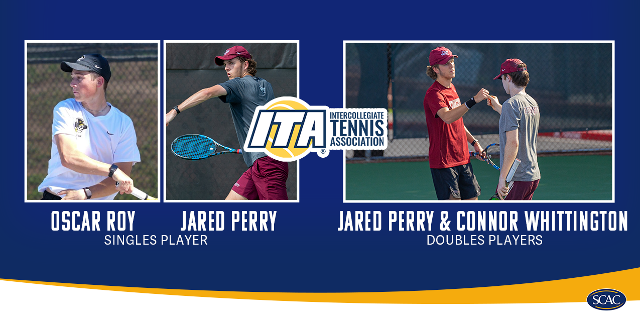 A Trio of SCAC Men's Tennis Athletes Earn ITA All-America Honors