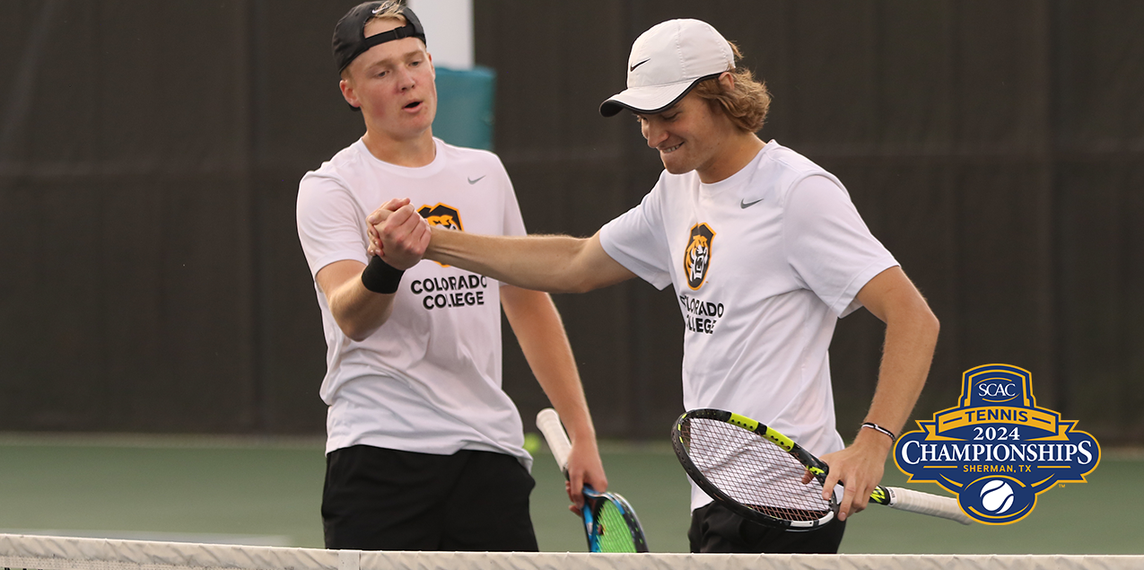 Colorado College Defeats St. Thomas in SCAC Men's Tennis Quarterfinal