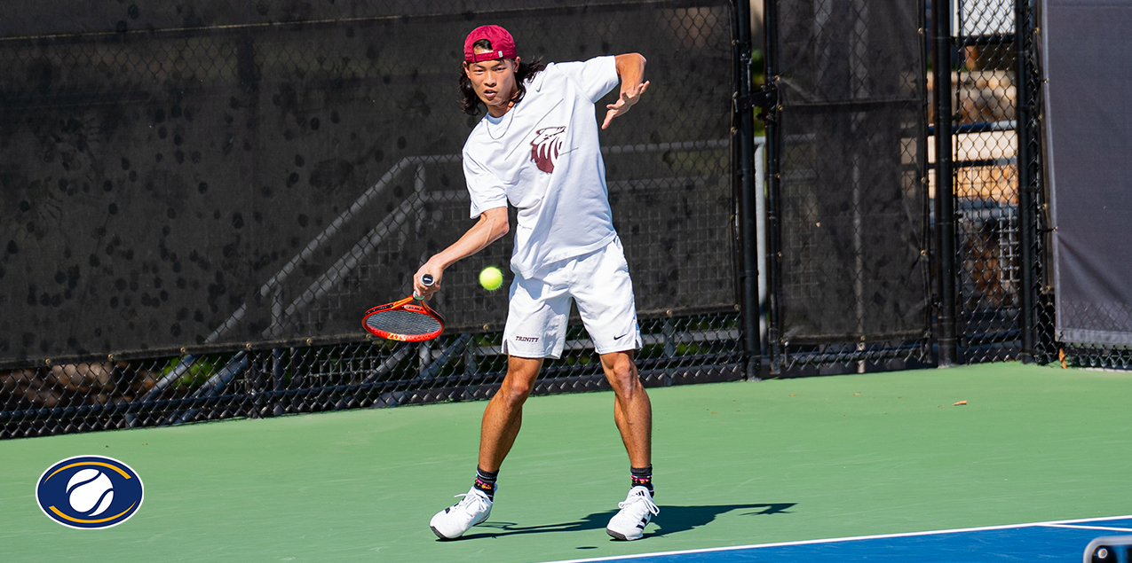 Eric Liao, Trinity University, Men's Tennis Player of the Week (Week 8)