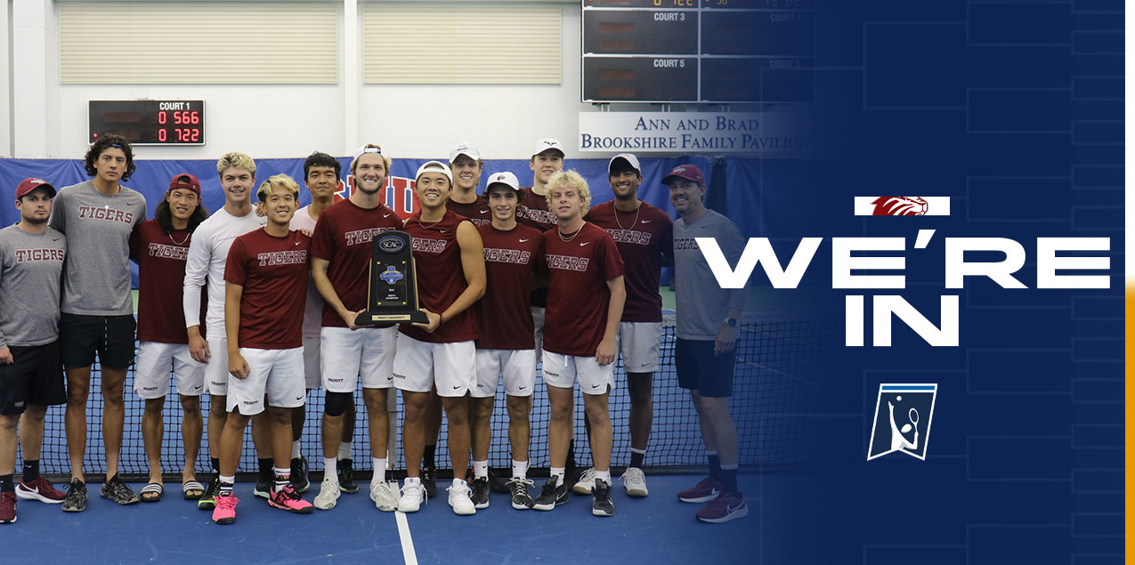 Trinity Men’s Tennis Opens NCAA Tournament at Middlebury