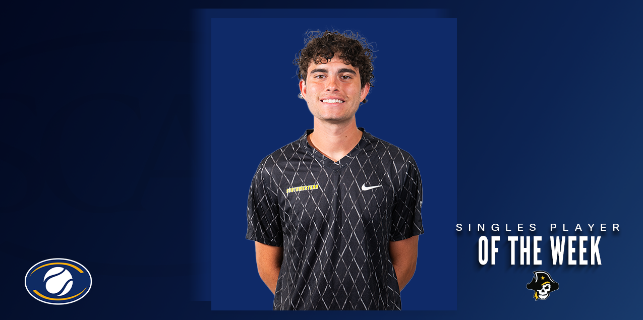 Landon Sosebee, Southwestern University, Men's Tennis Player of the Week (Week 10)