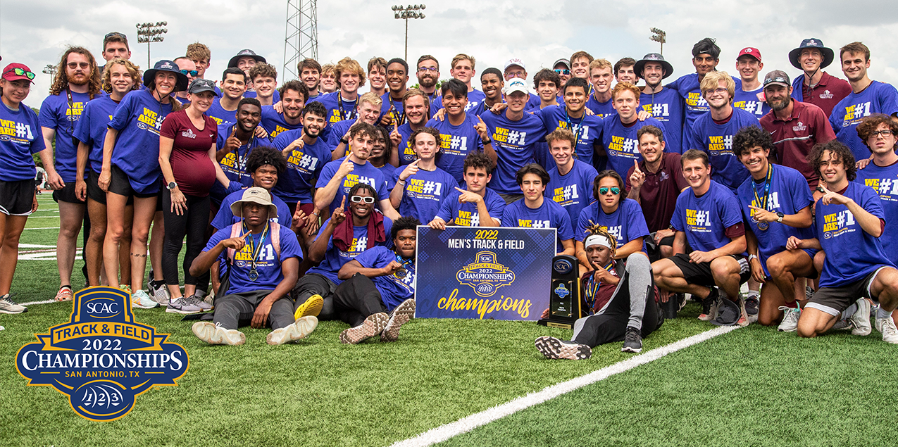 Trinity Wins 13th SCAC Men's Track and Field Title