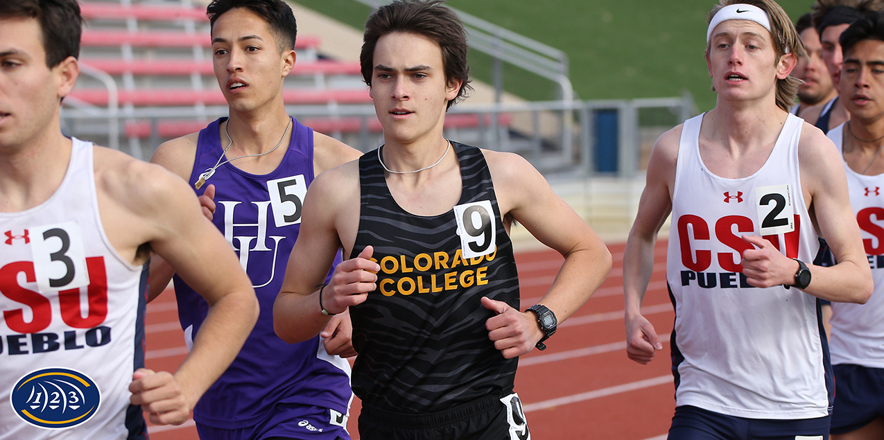 James Settles, Colorado College, Men's Track Athlete of the Week (Week 2)