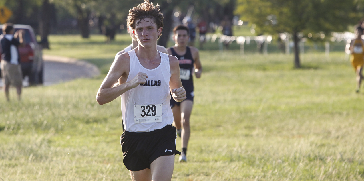 John James, University of Dallas, Runner of the Week (Week 1)