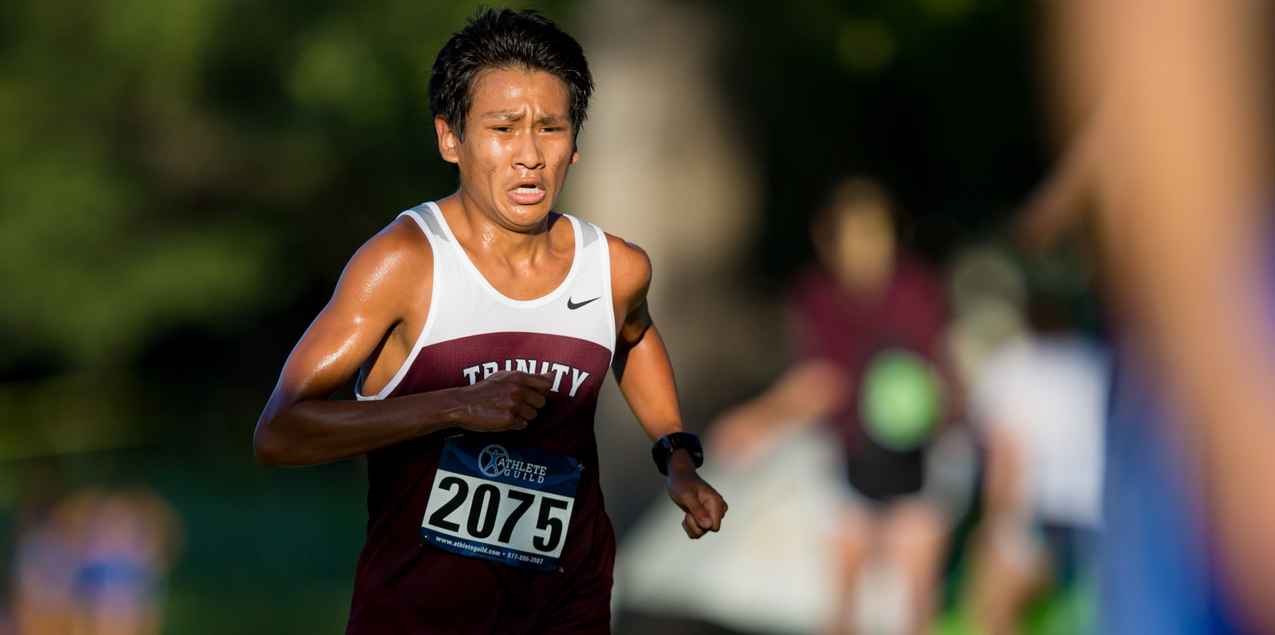 Brian Wongchotigul, Trinity University, Runner of the Week (Week 5)