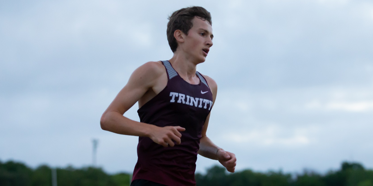 Keaton Holt, Trinity University, Runner of the Week (Week 1)