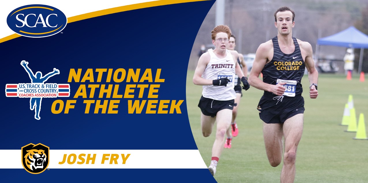 Colorado College's Fry Named USTFCCCA National Athlete of the Week for D3 Men's Cross Country