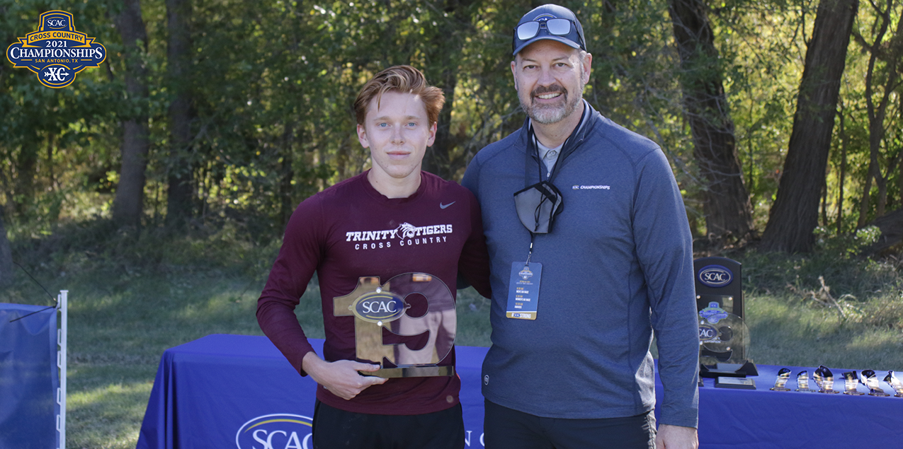 Trinity's Whittemore Earns SCAC Men's Cross Country Elite 19 Award