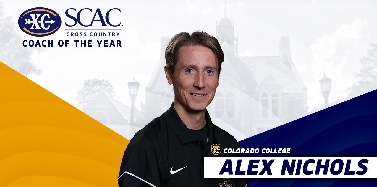 Colorado College's Nichols Named SCAC Men’s and Women’s Cross Country Coach-of-the-Year
