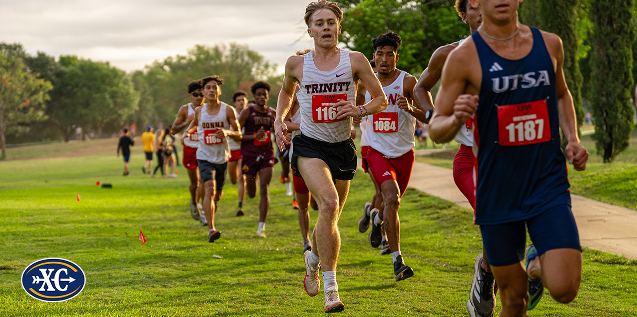 Will Salony, Trinity University, Runner of the Week (Week 6)