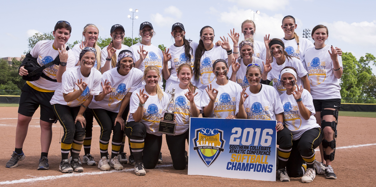 Texas Lutheran Rallies for Two Wins to Take 2016 SCAC Softball Title; Third Straight Championship for the Bulldogs