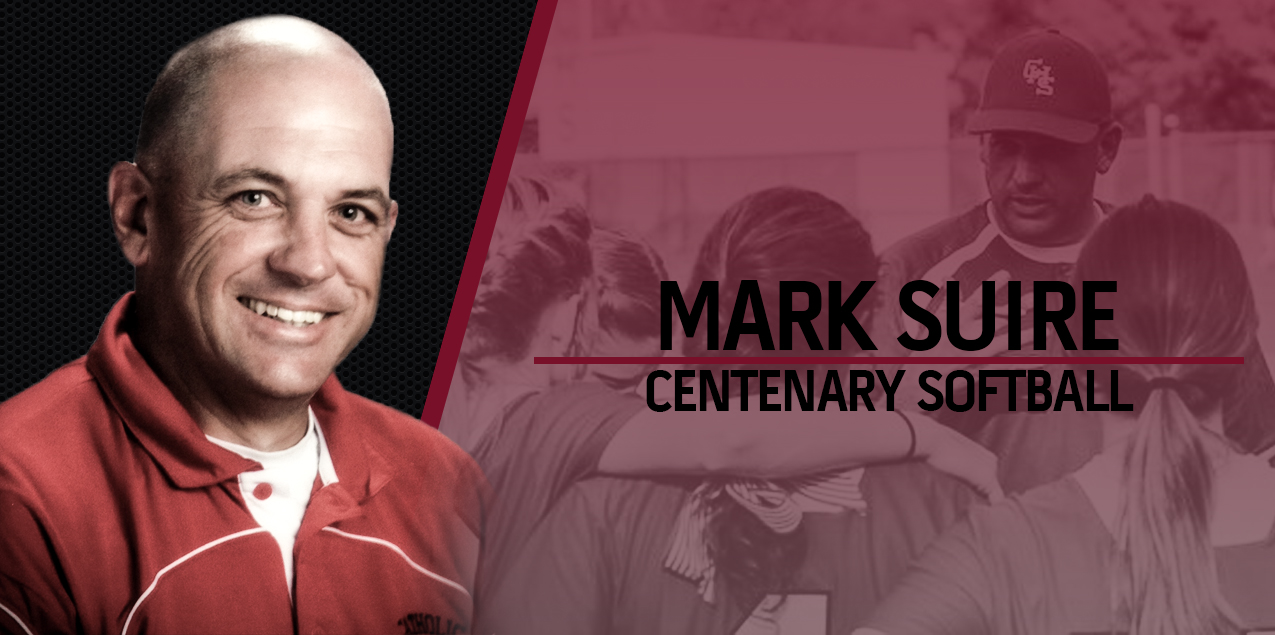 Mark Suire Named Centenary Softball Coach