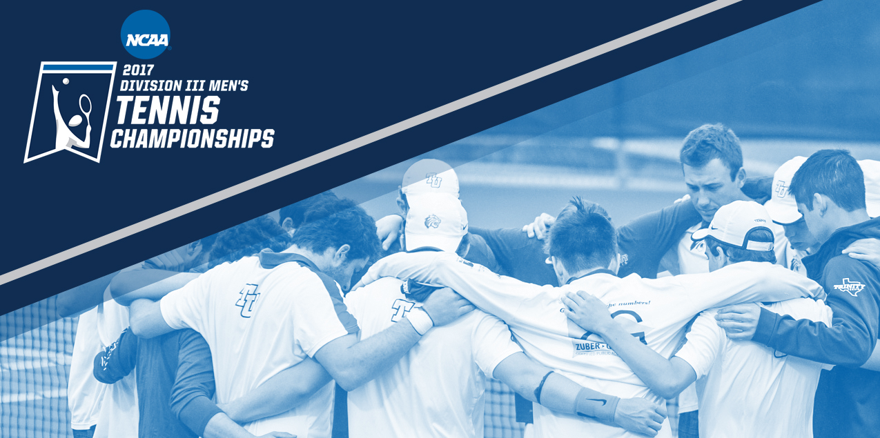 Trinity to Face Whitman in Opening Round of NCAA Men's Tennis Tournament