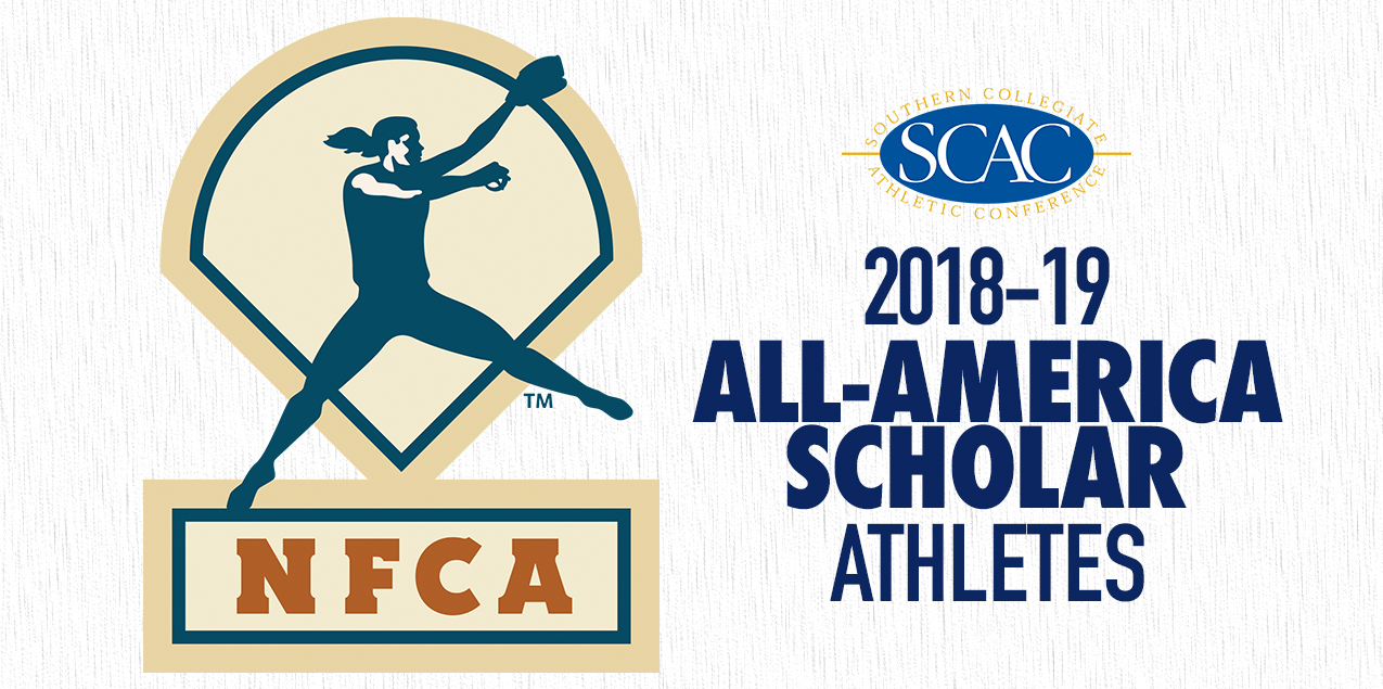 SCAC has 28 Student-Athletes Recognized with NFCA All-America Scholar Honor