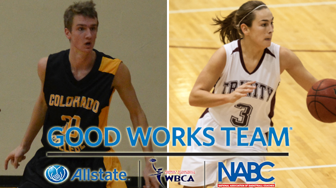 Colorado College's Lonergan, Trinity's Coley Nominated to 2014 Allstate Good Works Team