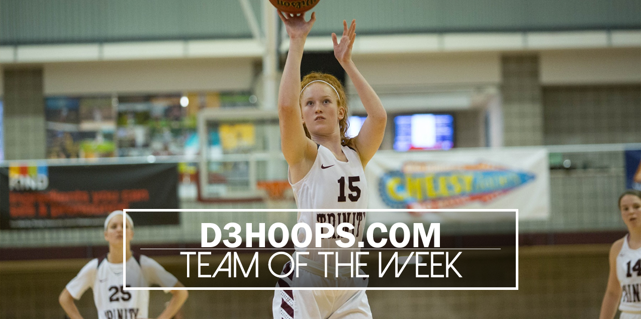 Trinity's Holland Named To National Team of the Week