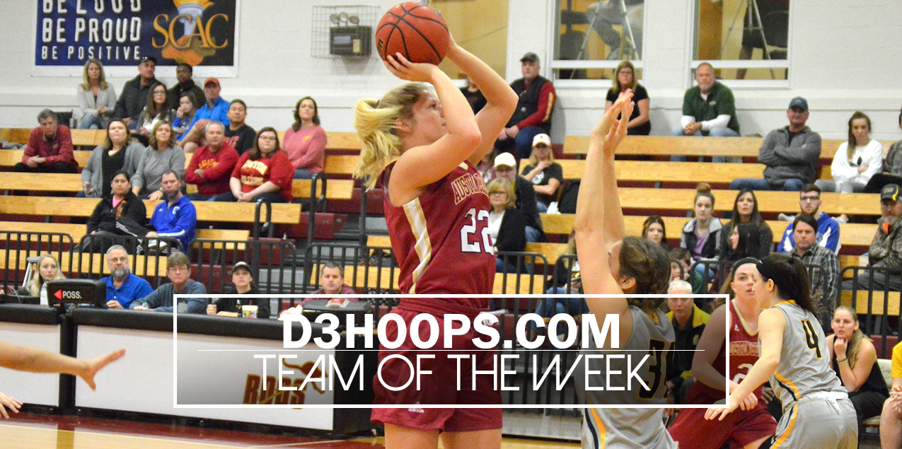 Austin College's Frank Named to D3Hoops.com Team of the Week