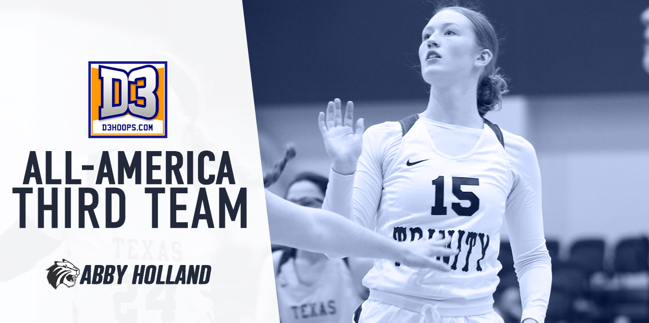 Trinity's Holland Earns Second All-America Honor