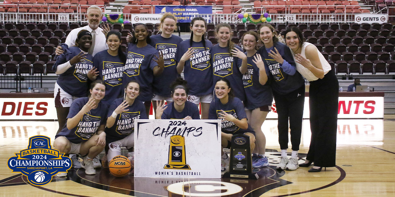 Trinity Women Defeat Colorado College 64-54 for Fourth Consecutive SCAC Title