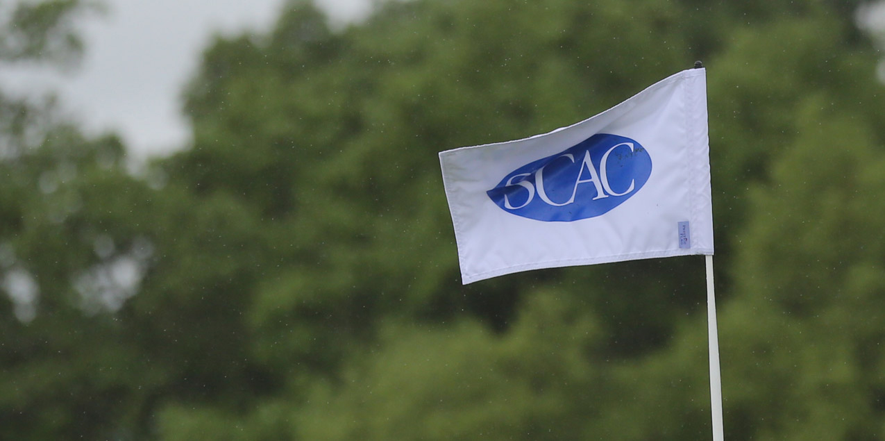 Rain, Lightning Dominate First Day of SCAC Men's and Women's Golf Championships