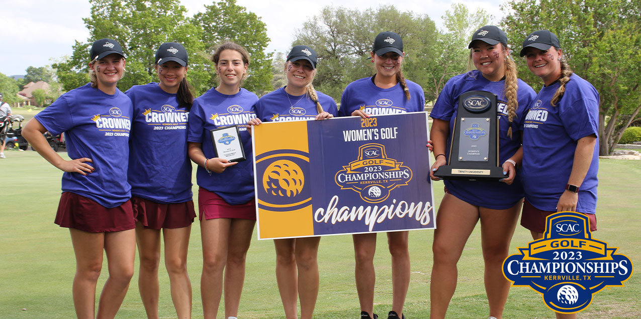 Trinity Women Secure Third Straight SCAC Golf Title