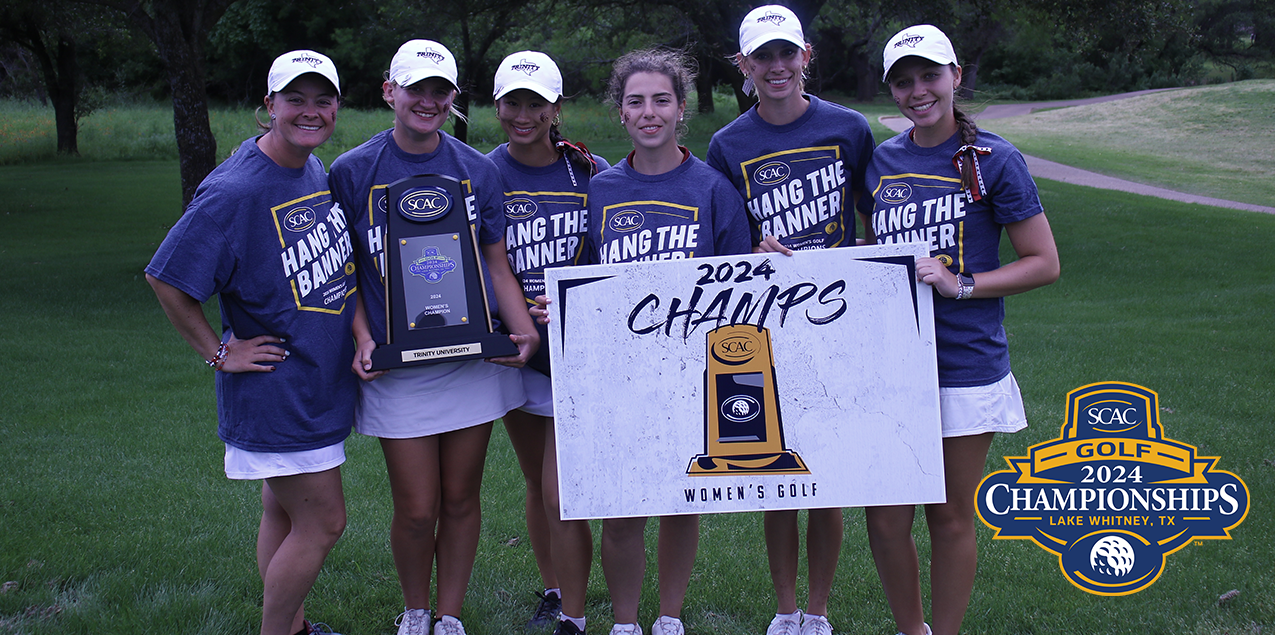 Trinity Women Cruise to Fourth Straight SCAC Golf Title