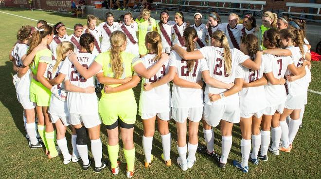 Trinity Women's Soccer Team Remains at No. 3 in NSCAA Poll