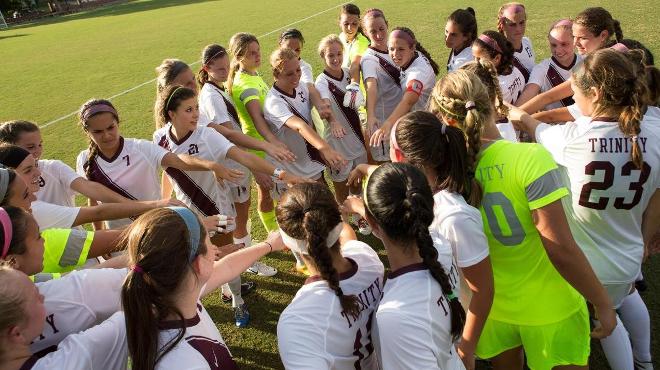 Trinity Women's Soccer Drops to No. 3 in NSCAA Poll