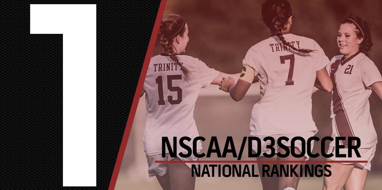 Trinity Women's Soccer Ranked No. 1 in National Polls