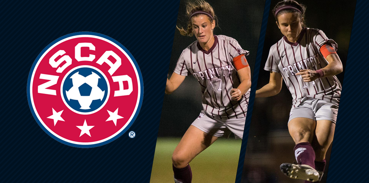 Trinity's Donnan, Polasek Named NSCAA All-Americans