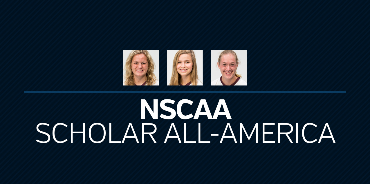 Three Trinity Women's Soccer Players Named NSCAA Scholar All-Americans