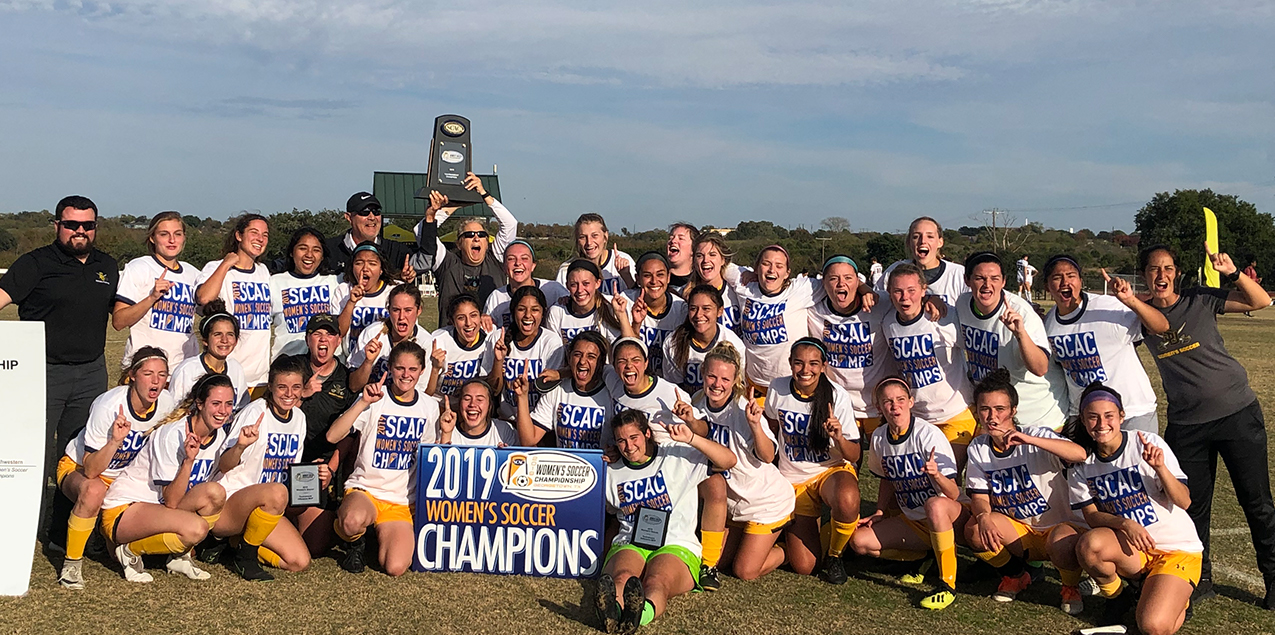 Southwestern Wins First-Ever SCAC Women's Soccer Title