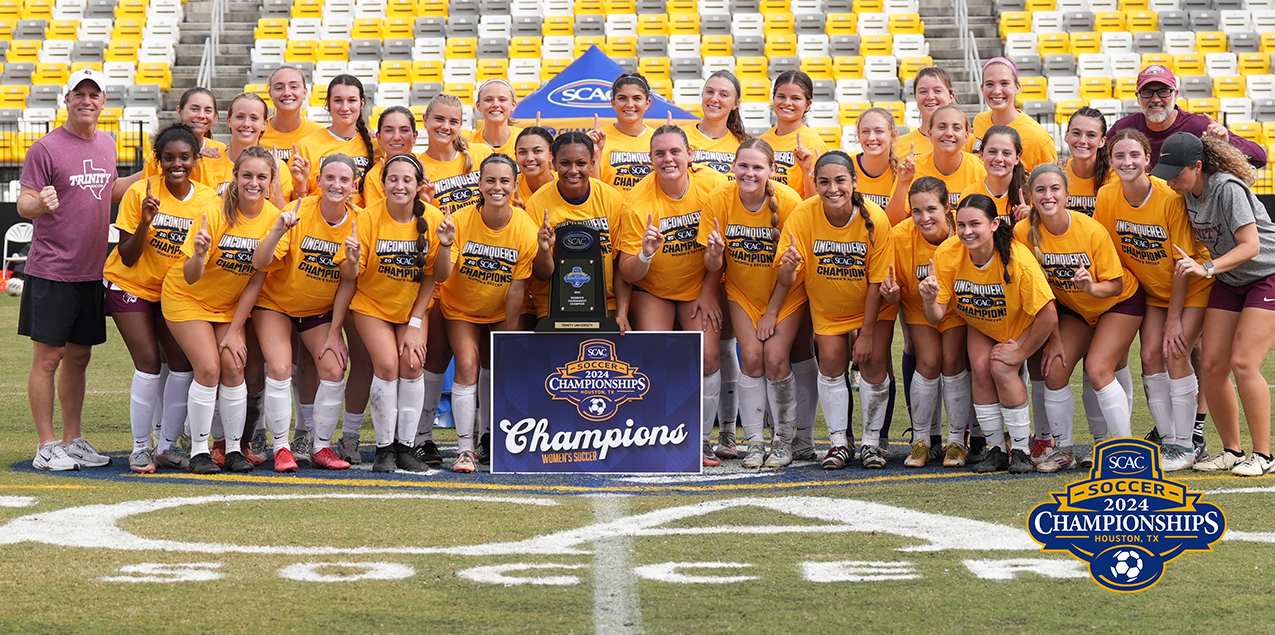 Trinity Women's Soccer Earn Fifth Straight SCAC Title With 1-0 Overtime Win Over Texas Lutheran