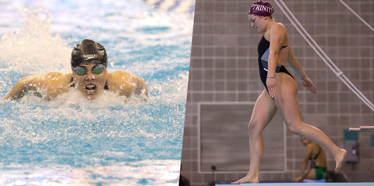 Colorado College's Dilorati; Trinity's Mrkonich Selected as SCAC Female Swimmer and Diver of the Year