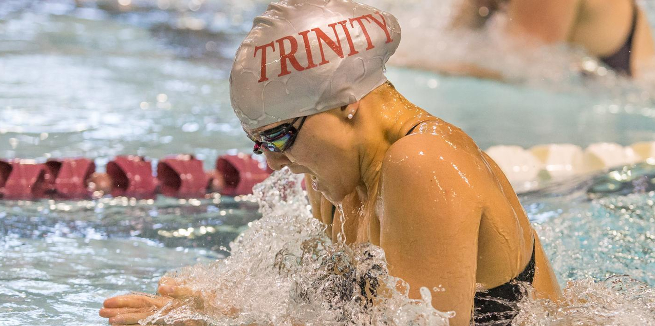 Lindsay Hagmann, Trinity University, Swimmer of the Week (Week 1)