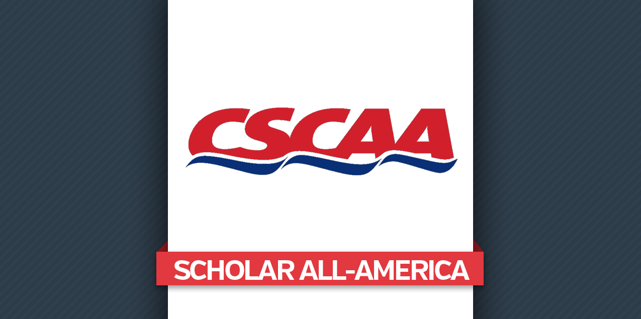 Five Women's, Four Men's Swimming & Diving Programs Earn CSCAA Scholar All-America Honors