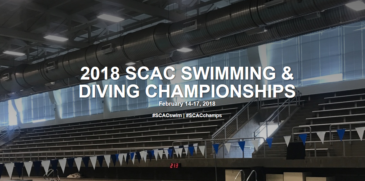 SCAC Swimming & Diving Championship Website Released